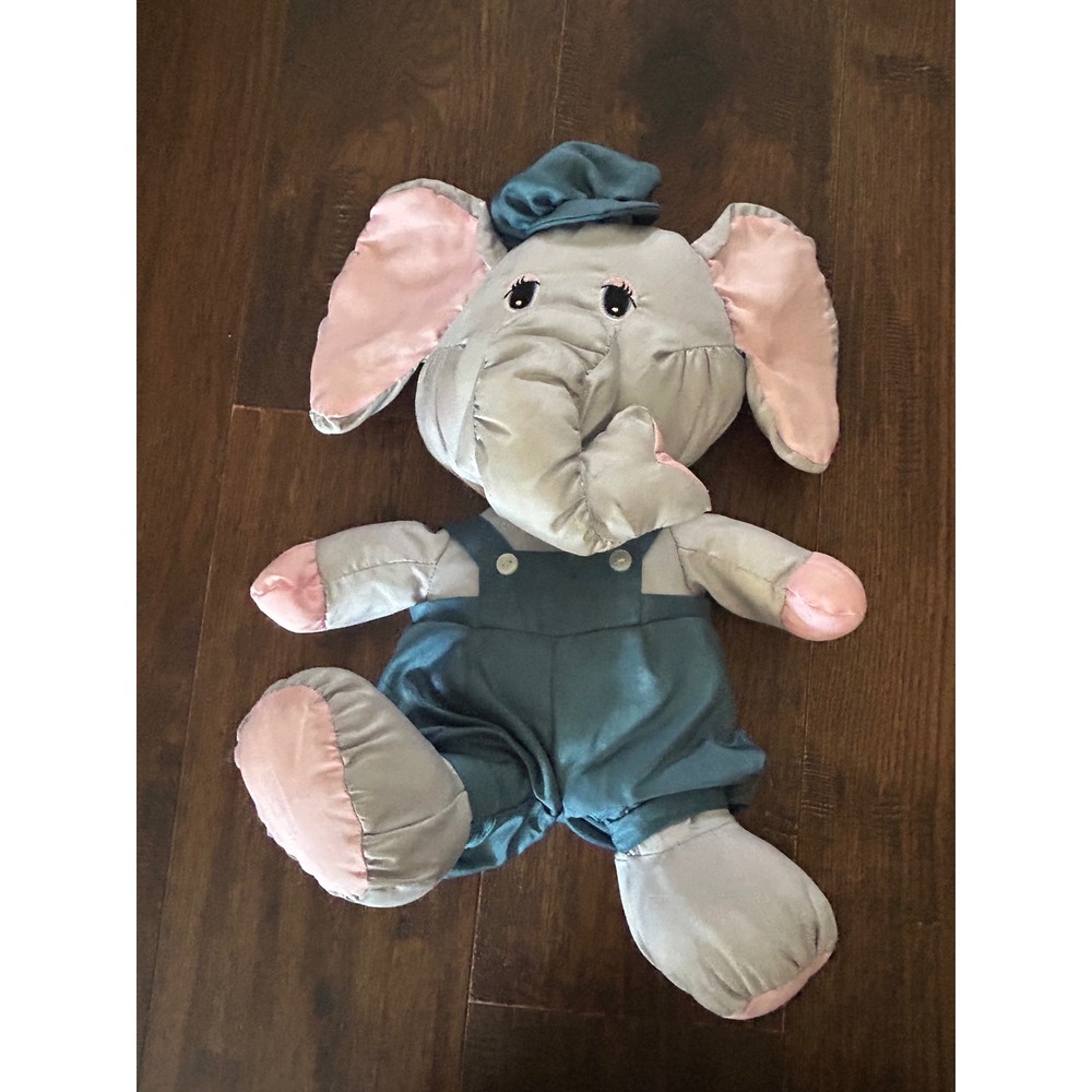 Vintage 1987 Potpourri Press Puffalump sailor elephant nylon 12.5 in
